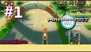 Let's Play Mario Kart Wii - Time Trials (Unlocking Baby Luigi)