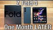 Samsung Galaxy Z Fold 4 Review - 1 Month Later!