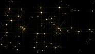 Sparkly Gold Stars Overlay