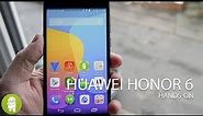 Huawei Honor 6 hands-on