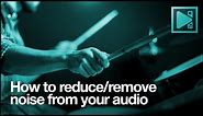 How to reduce/remove noise from your audio with VSDC Free Video Editor