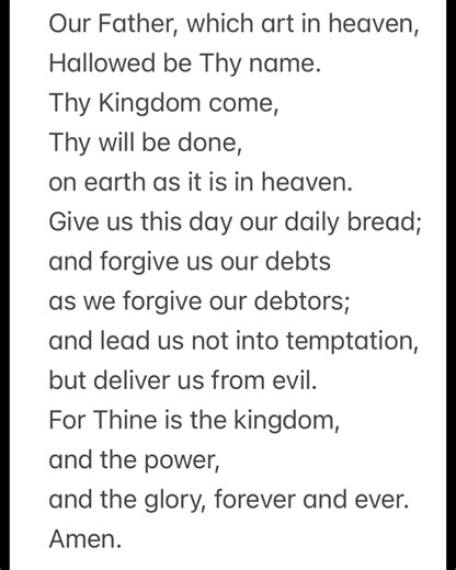 Lord’s Prayer in English 영어 주기도문 암송 by Anastasis 안호준 for my students