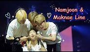 namjoon and his 3 annoying kids - NamjoonXMaknaeLine