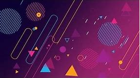 4K Abstract Loop Geometry Background 10 (Motion Graphics)