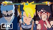 All NEW Boruto Characters Ultimate Jutsus & Awakenings! (4K 60fps) Naruto Storm 4 Next Generations