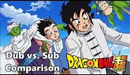 Dragon Ball Super - Beerus challenges Oolong (Dubbed vs. Subbed #4)