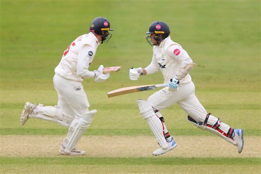 What is the record for the highest successful chase in first-class cricket?