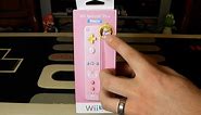 Princess Peach Controller Unboxing - Wii U Remote Plus