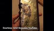 Gulf News - Watch: Video of Samsung Galaxy Note 7 burnt...
