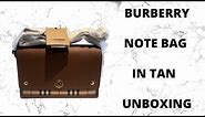 Burberry Note Bag Unboxing Video