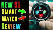 New S1 Smart Watch Review || smart watch || v8 smart watch || s1 smart watch