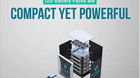 Battrixx - Our lithium-ion battery packs are small in size...