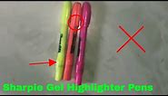 ✅ How To Use Sharpie Gel Highlighter Pens Review