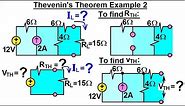 Electrical Engineering: Ch 4: Circuit Theorems (17 of 35) Thevenin's Theorem Ex. 2