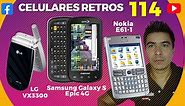 Nokia E61 - 1📶 Samsung Galaxy S Epic 4G (SPH-D700 S Pro) 😱 LG VX3300 (UX3300) / Celulares Retros 114