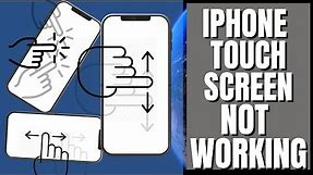 Easy Ways to Fix iPhone Touch Screen Not Working: Screen Not Responding to Touch, Frozen or Stuck