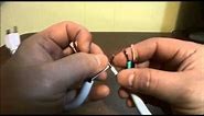 How To Fix A Broken Electrical Power Cord With 3 Prongs