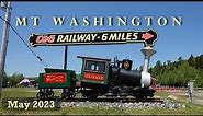 Mt Washington Cog Railway, May 2023