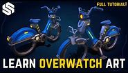 Beginners Guide to Creating Overwatch-Style Game Art [3D MODELING/TEXTURING]