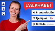 El Abecedario / El Alfabeto Francés Y Su Pronunciación 🇫🇷 Ejemplos + Dictado