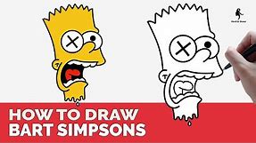 HOW TO DRAW BART SIMPSONS EASY