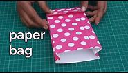 How to make paper bag at home | paper shopping bag craft ideas Handmade at home
