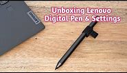 Unboxing and Setting Lenovo Digital Pen
