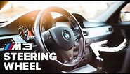 BMW M3 STEERING WHEEL SWAP | Installation DIY!