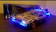 Unboxing Back to the Future III 1950's Delorean 1:15 Scale By Diamond Select.