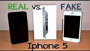 Real vs Fake Iphone 5 / SE - Best 1:1 Copy - China clone - Full Review [HD]