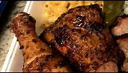 How To BBQ Chicken Leg Quarters | Pitmaker BBQ Vault Smoked Chicken