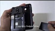 Nokia Lumia 620 - Guide To Remove Back Cover, Insert Sim Card and Apply Back Cover on Device