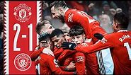 MANCHESTER DERBY WIN! 🔴🤩 | Man Utd 2-1 Man City | Highlights