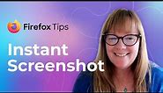 Firefox Tips: Screenshots