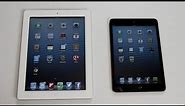 iPad Mini vs. iPad 4/3