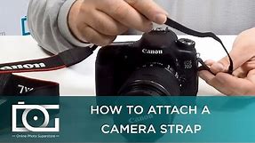 Camera Strap | How to Put On a Camera Strap | How to Attach a Camera Strap | Tutorial