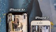 iPhone Xr vs iPhone 7 - Open Pubg Mobile #shorts