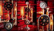 Steampunk DIY Industrial Pipe Lamp #7