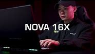 AFTERSHOCK NOVA 16X - World's Most Powerful Performance Laptop