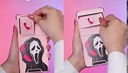 oqpa for iPhone 13 Pro Max Phone Case Cute Cartoon Phone Case for Women Girly Girl Cool Kawaii Funny 13 ProMax Case with Camera Cover+Ring Holder for Apple iPhone 13 Pro Max 6.7'', Telephone Skull