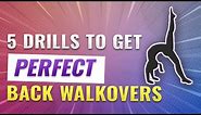 5 Drills For Better Back Walkovers! (Cheer & Gymnastics)