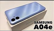 Samsung Galaxy A04e Unboxing And Review