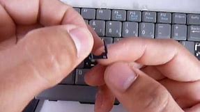 How to connect Key Hinges Retainer Cup to Laptop Keyboard