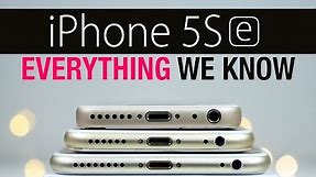 iPhone 5Se - Everything We Know