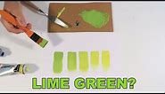 How To Make Lime Green With Primary Colors With Variations