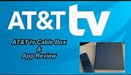ATT TV Cable Box Unboxing & App Review