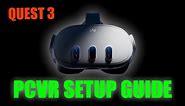 Quest 3 PCVR Setup Guide - Meta Link (Wired Cable)