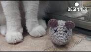 Crochet Cat Toy | Tutorial For Beginners | Amigurumi Mouse | ALENKA DIY