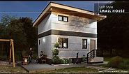 SMALL HOUSE 26 SQ. M.| Loft Design | Low Cost House | Tiny House | House Design Ideas
