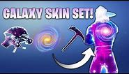 Fortnite NEW Galaxy Skin SET! How To Get Galaxy Pickaxe, Back Bling & Glider in Fortnite